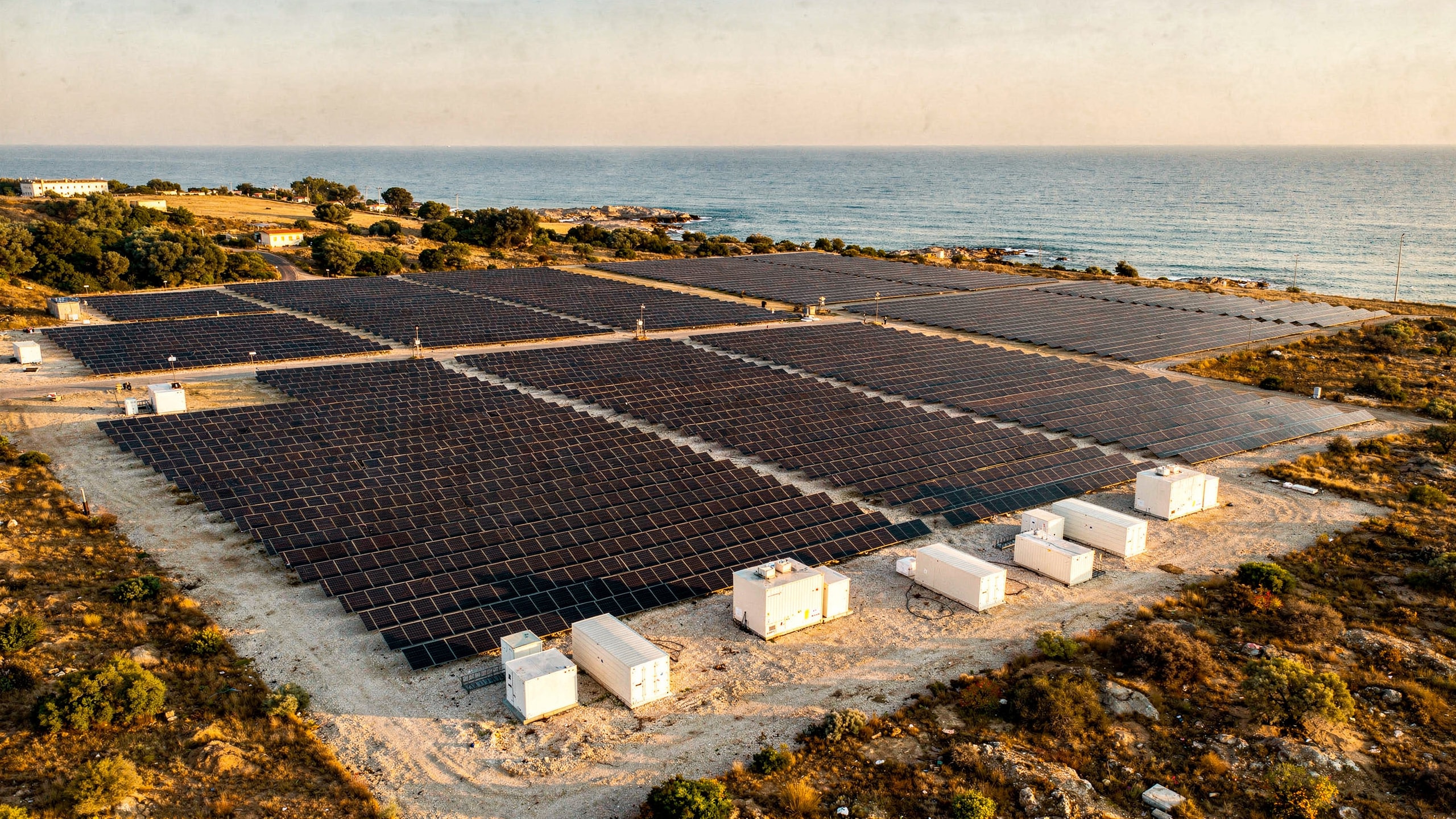 Coastal energy and cooling infrastructure
